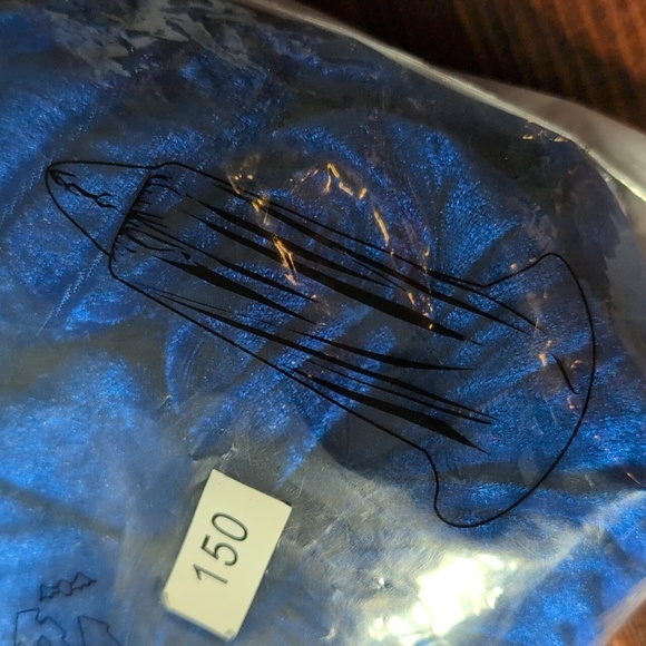 Deep Blue Velvet Cloak * 59 Inches Long Plus 14 Inch Hood * Halloween * Spooky - Picture 9 of 11